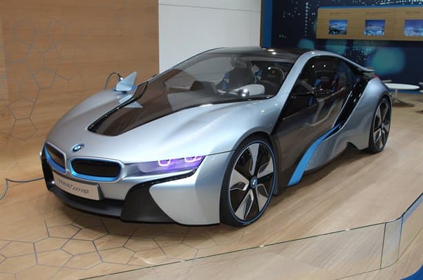 A pre-production BMW i8 was spotted winter testing last month.